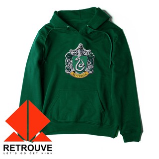 Harry POTTER sudadera con capucha SLYTHERIN suéter Chamarra