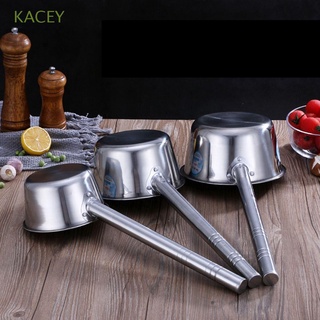 kacey - cuchara de agua multifunción para lavar la ducha, cuchara de cocina, mango largo, baño, acero inoxidable