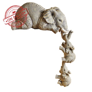 Figuras De Elefante De Sitter regalo para bebé y madre V6M9