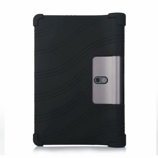 Funda De Silicona A Prueba De Golpes Para Lenovo Yoga Tab 5 YT-X705 10.1 Pulgadas Tablet Cubierta Trasera Smart Tab5 Soft Shell + Bolígrafo
