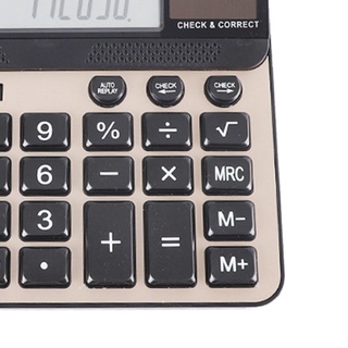Calculadora electrónica De 14 Dígitos Calculadora De pantalla Grande Calculadora Para escuela/oficina (7)