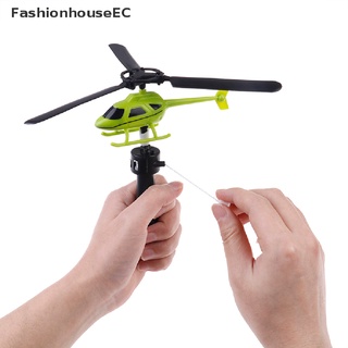 fashionhouseec niños modelo de aviación mango tirar avión juguetes al aire libre para bebé helicóptero juguete venta caliente