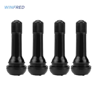 [ready Winfred]4 pzs tapas de polvo de goma TR414 para rueda de coche sin tubo para válvula de neumático