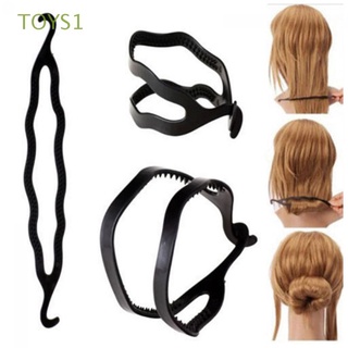 toys1 moda clip styling mujeres stick hair twist trenza magic herramienta black bun maker