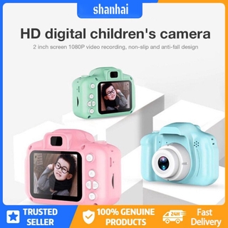 [shanhai] mini cámara digital ips 1080p x2 hd 800w 2.0 pulgadas para niños/cámaras/cámaras videocámaras para niños/cámaras grabadoras infantiles (1)