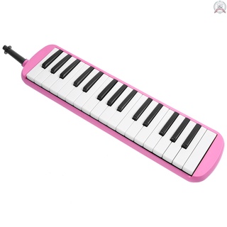 32 teclas Melodica Pianica estilo Piano teclado armónica órgano de boca con boquilla de limpieza de tela de transporte caso para principiantes niños regalo Musical