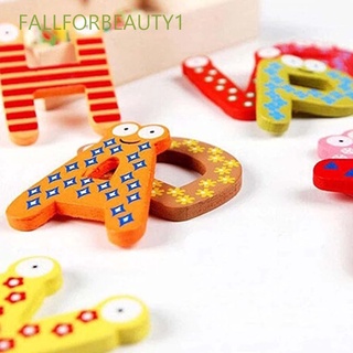 Fallforbeauty1 juguete Educativo De desarrollo inteligencia con Letras Magnéticas/Multicolorido