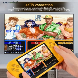 [listo] consola de videojuegos de 5.1 pulgadas doble Rockers de mano Arcade Retro HD de 8 gb construido juego PHAR