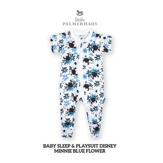 Little Palmerhaus Baby Play & Disney Minnie Blue Flower pijama