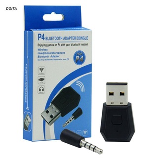 En stock USB Adapter Bluetooth-compatible 4.0 Transmitter For PS4 Headsets Receiver auricular Bluetooth Auricular Auriculares inalámbricos