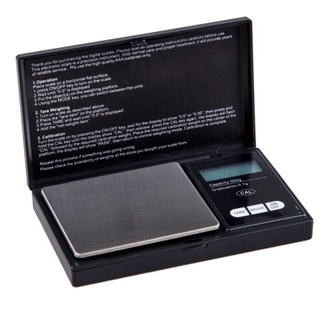Báscula gramera digital de bolsillo de 500 gramos X 0,1 gramos