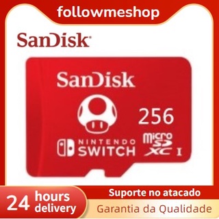 Tarjeta De Memoria Sandisk Original Para Nintendo Switch , Micro SD , TF , Alta Velocidad 64GB 128GB 256GB 512GB