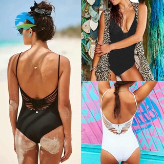 Rieccy Mujeres Sexy Bikini De Una Pieza Monokini Trajes De Baño Traje Ropa De Playa
