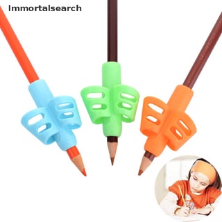 Immortalsearch 8 unids/Set niños porta lápices pluma escritura ayuda agarre postura herramientas de corrección mi