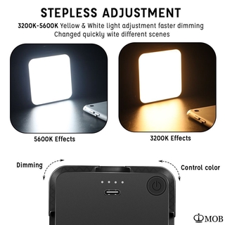 M W64 Mini luz De relleno De video conferencia ajustable Para Celular/Laptop/Vivo