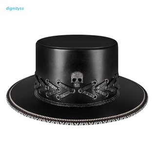 dignidad steampunk cuero plaga doctor sombrero vestir top sombrero para disfraz de halloween props cosplay suministros de fiesta