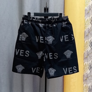 VERSACE shorts De Alta Calidad Jersey Unisex Playa Pantalones Cortos Medusa Impresión Todo-Partido De La Marca De Moda casual De Los Hombres