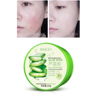 220g 92% puro natural aloe vera gel crema facial hidratante gel calmante tratamiento del acné cicatriz eliminar quemaduras solares reparación aloe gel