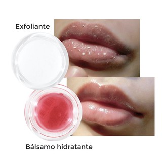 Kit exfoliante + balsamo de labios hidratante ultramo original
