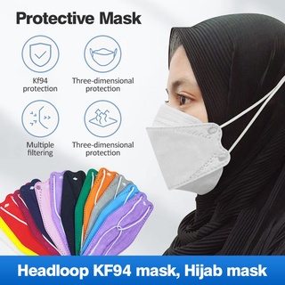 [nuevo]10 Piezas de 4 capas headloop kf94 máscara cara tipo pescado máscara cara KN94 nivel de protección para niños máscara 3D KN 94 máscara icebear