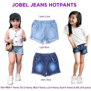 Jobel Jeans Hotpants edición niños pantalones cortos de mezclilla