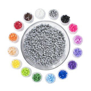 Color Gris Bolsa con 500 Beads MIDI Curioso Beads, colores Hama Beads, Perler Beads, Artkal