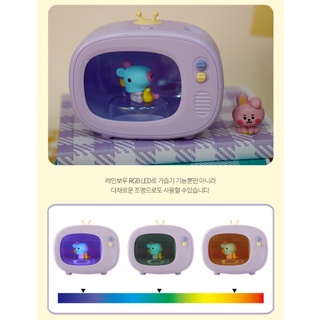 BT21 Oficial Baby Jelly Candy TV Humidificador Figura Mood Light Auténtico Por Royche K-POP (Listo Stock) (7)