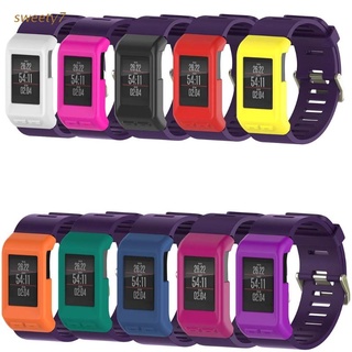 sweety7 1Pc Dustproof Case Protective Silicone Skin Cover For Garmin vivoactive HR Watch