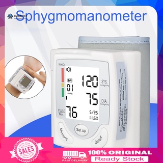 MO- medidor de presión arterial blanco preciso práctico máquina de presión arterial apagado automático para el hogar