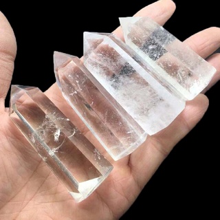 [LadyhouseHG] 1 Pieza De Cuarzo Transparente Punto De Cristal Varita Natural Espécimen Reiki Piedra Curativa Venta Caliente (1)
