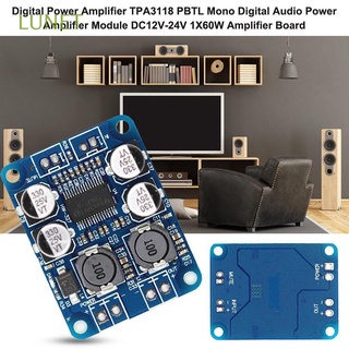 lunet reemplazar tpa3110 amplificador de potencia amplificación tpa3118 placa de alta definición de audio digital mono 60w pbtl módulo/multicolor