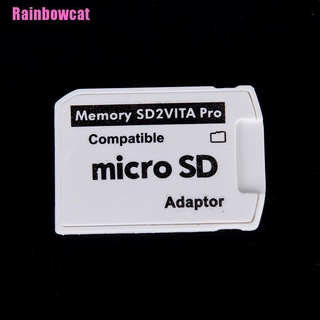 <rainbowcat> adaptador de tarjeta de memoria tf para sd2vita psvsd pro psv psvita