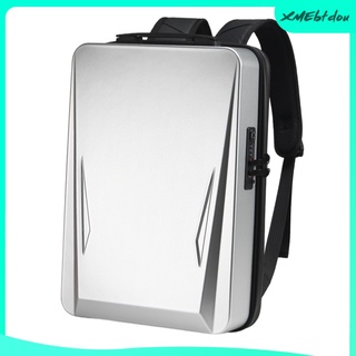 [XMEBTDOU] mochila para portátil de cáscara dura, antirrobo impermeable para juegos, mochilas escolares, carga USB, hombres, negocios