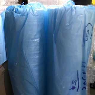 Bubblewrap GMP - plástico grueso, color azul, 1,25 m X 50 cm