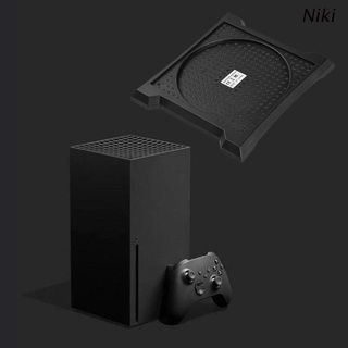 Niki consola de juegos antideslizante Vertical soporte de enfriamiento ABS soporte soporte Base Base cuna para caja serie X