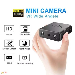 HD 1080P Mini Camera XD IR-CUT Home Security Camcorder Infrared Night Vision Micro cam DV DVR Motion Detection-Loop de vídeo Câmera escondida Tiro certeiro gstdfh