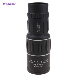magical7 16x52 Zoom Hiking Monocular Telescope Lens Camera Night Vision HD Scope Hunting Phone Clip Holder for Samsung iPhone Smartphones