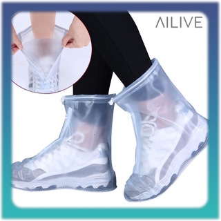 Impermeable zapato cubierta resistente al agua transparente lluvia cubierta protectora zapatos de lluvia