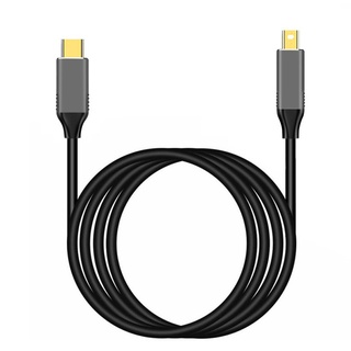 [shopblazing] Cable USBC a mini displayport Cable USB tipo C Thunderbolt 3 a mini DP Cable 4k prácticos cables portátiles