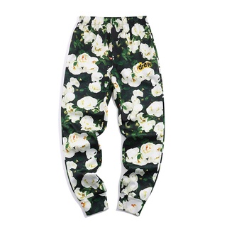 Hot sale Drew House Pants ready stock High quality floral print fashion casual pants jogging pants for men and women
