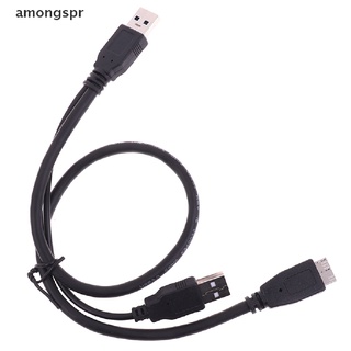Amongspr USB 3.0 A Macho Micro B Y Cable Para Cables De Disco Duro Externo