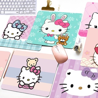 [Almohadilla Para Ratón] Alfombrilla De Dibujos Animados Hello Kitty Pintura De Juego Antideslizante LoL Gamer Mouse Pad