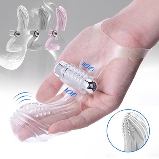 vibrador de dedo para mujeres guante de dedo punto g vibrador estimulación del clítoris consolador femenino masturbador adultos productos