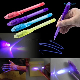 [Milkcover] Invisible Ink Pen Built in UV Light Magic Marker Gift Student School Stationery (1)