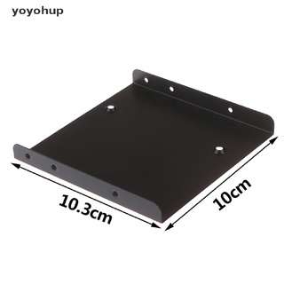 yoyohup hdd/ssd soporte de montaje - 2.5" a 3.5 pulgadas soporte de disco duro adaptador de disco duro mx