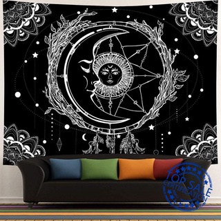 3 tipos 95*73 cm Mandala tapiz colgante de pared sol luna mantas tapiz Tarot pared decorativa L9I1