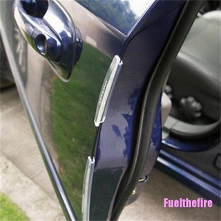 Fuelthefire 8x protectores de borde de puerta de coche para molduras de protección Anti-rubín Protector de arañazos