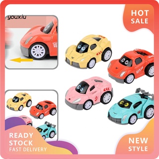 YX Alloy Mini Car Pull Back Car Children Model Toy Christmas Gift for Interactive Play