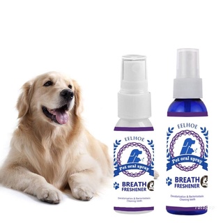 Top Pet Fresh Breath Spray lucha contra el mal aliento placa y sarro perro solución Dental