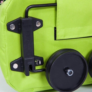Lc soporte plegable carro rueda bolsa de compras portátil carro plegable para el hogar viaje equipaje (7)